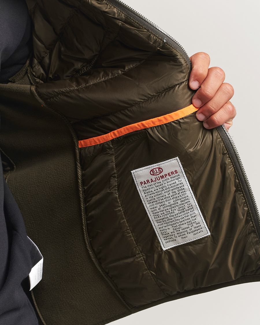Uomini | Giacche | Parajumpers | Jayden Warm Up Hybrid Jacket Deep Moss