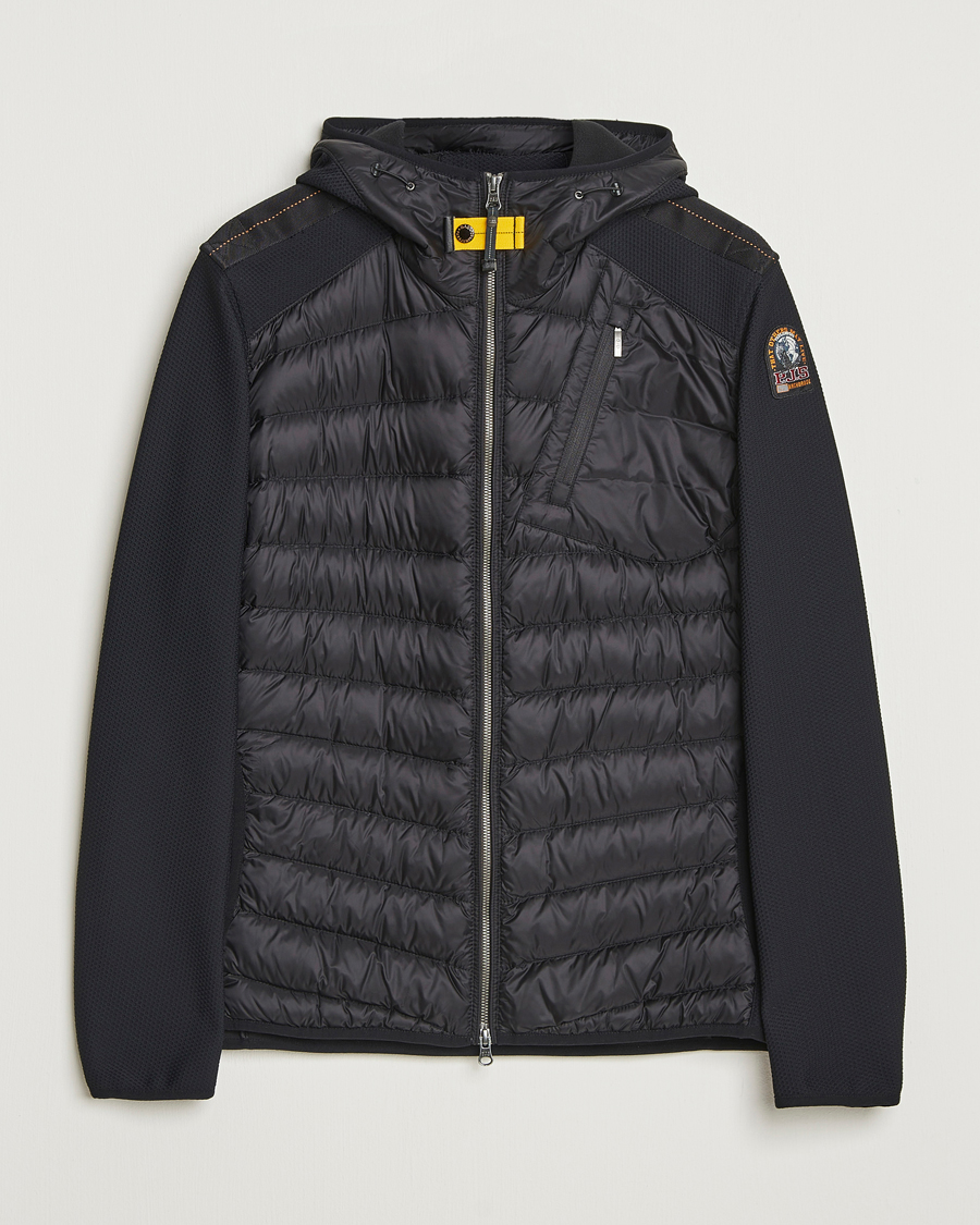 Uomini | Giacche | Parajumpers | Nolan Warm Up Hybrid Hooded Jacket Black