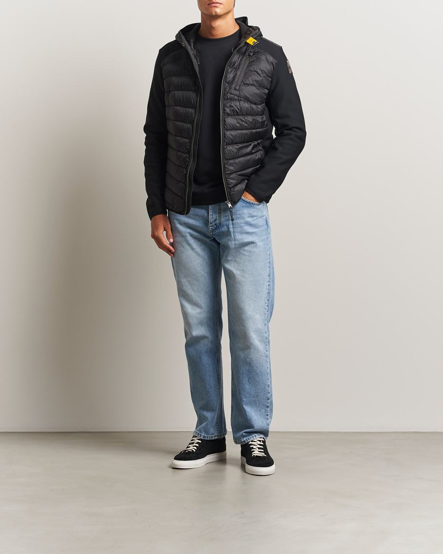 Uomini | Giacche | Parajumpers | Nolan Warm Up Hybrid Hooded Jacket Black