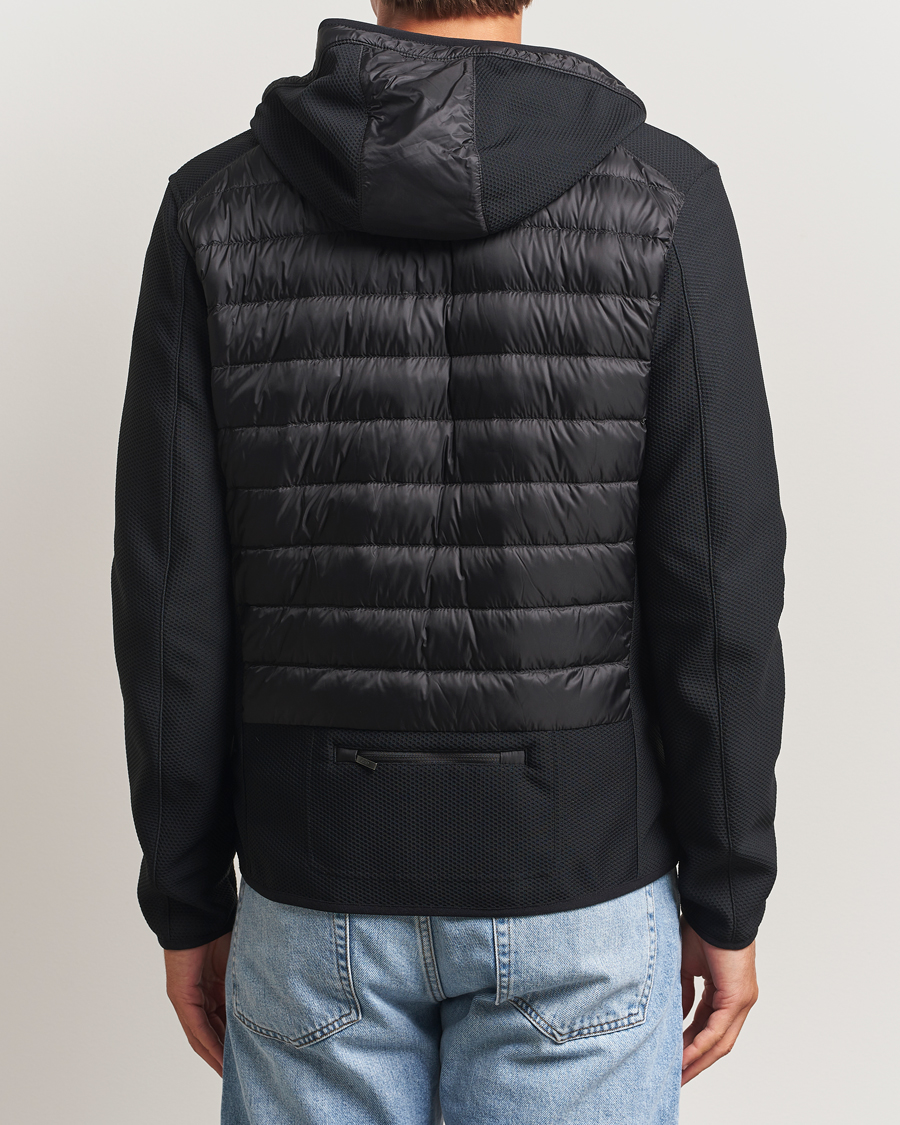 Uomini | Giacche | Parajumpers | Nolan Warm Up Hybrid Hooded Jacket Black