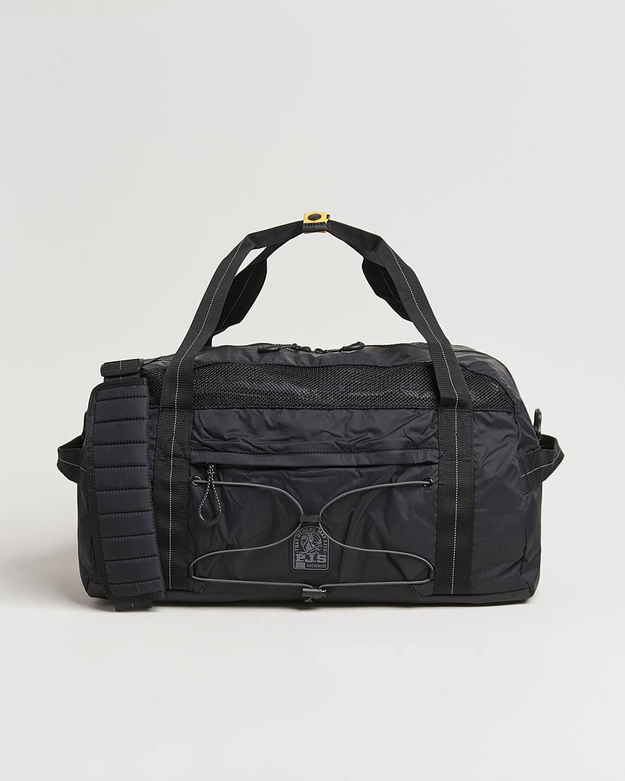 Uomini | Parajumpers Ormond Nylon Ripstop Weekendbag Black | Parajumpers | Ormond Nylon Ripstop Weekendbag Black