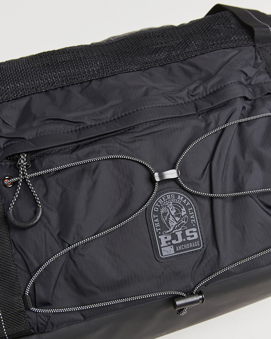Uomini | Parajumpers Ormond Nylon Ripstop Weekendbag Black | Parajumpers | Ormond Nylon Ripstop Weekendbag Black