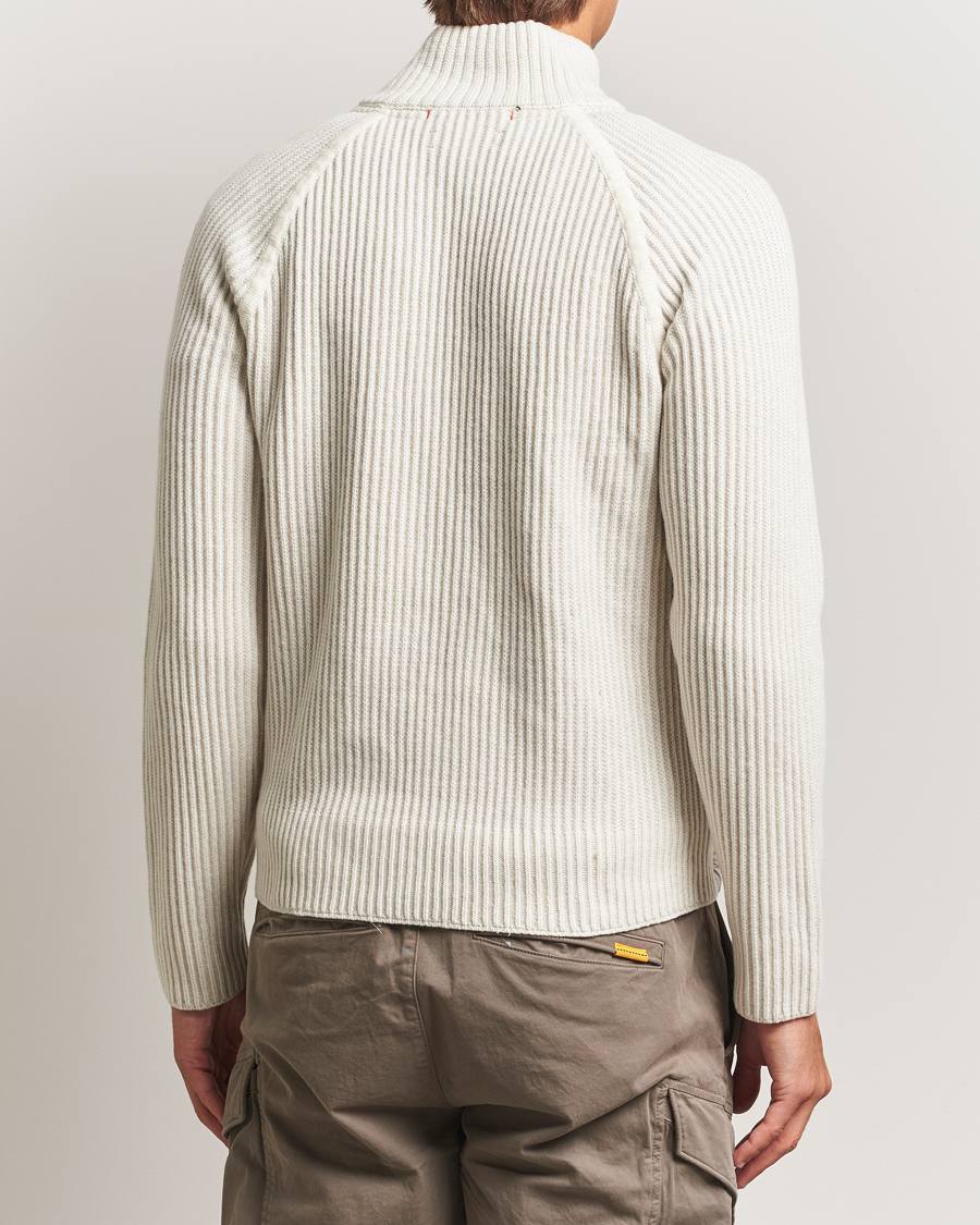 Uomini | Giacche | Parajumpers | Olmo Rib Knitted Hybrid Jacket Purity