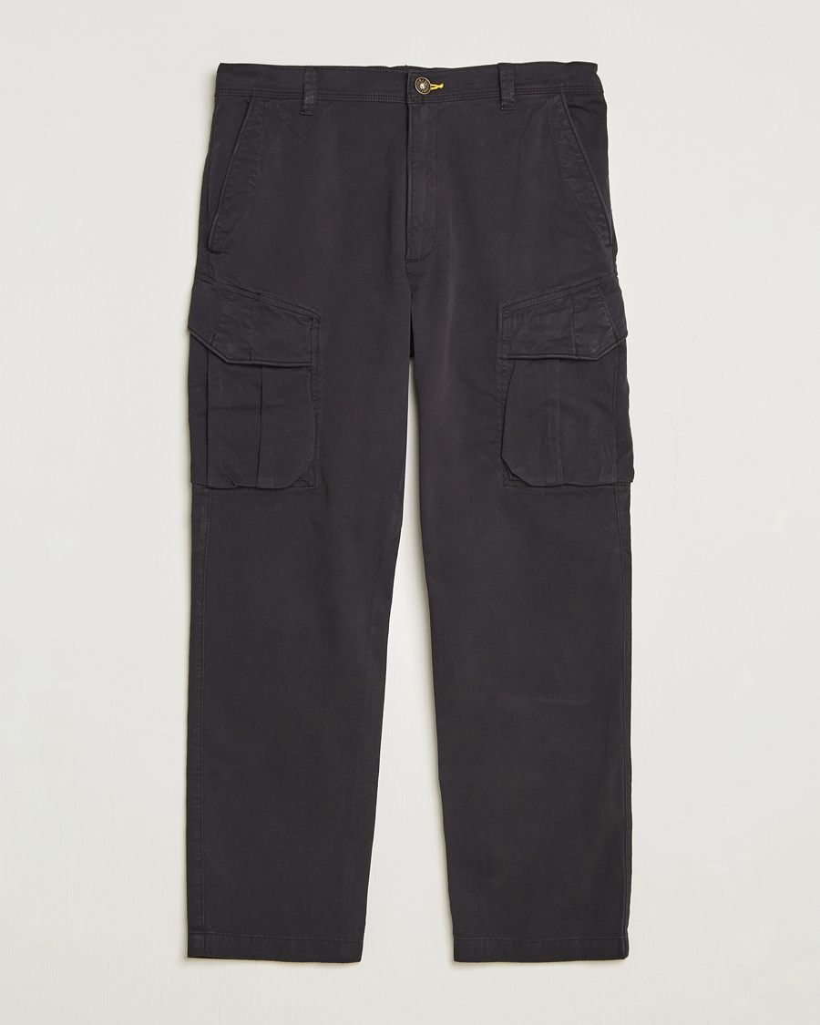 Uomini | Pantaloni | Parajumpers | Edmund Garment Dyed Claimer Pants Black