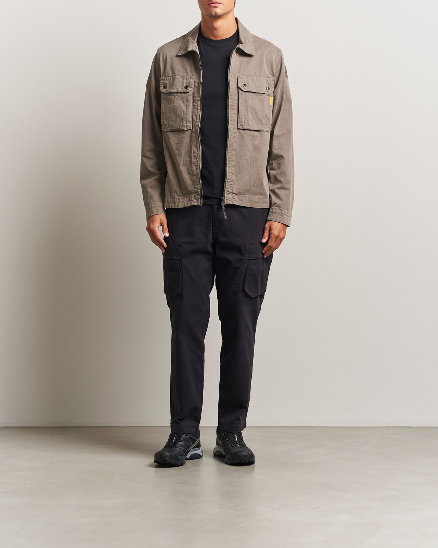 Uomini | Pantaloni | Parajumpers | Edmund Garment Dyed Claimer Pants Black