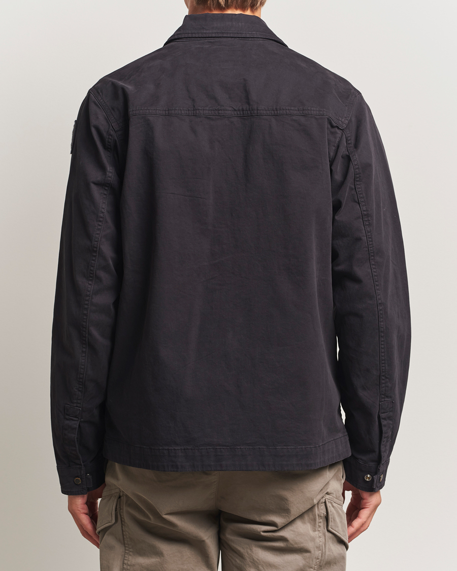 Uomini | Giacche | Parajumpers | Tel Garment Dyed Claimer Shirt Jacket Black