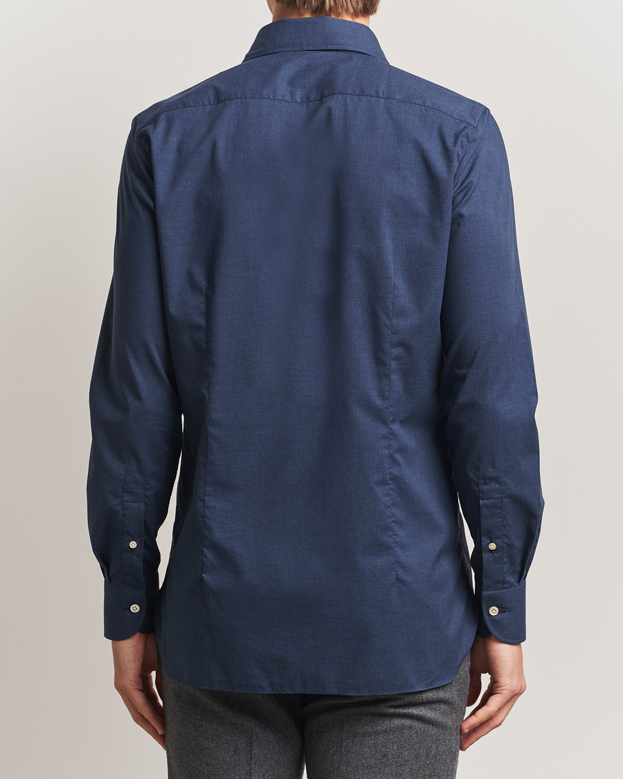 Uomini | Camicie | 100Hands | Cotton Melange Cut Away Shirt Light Blue
