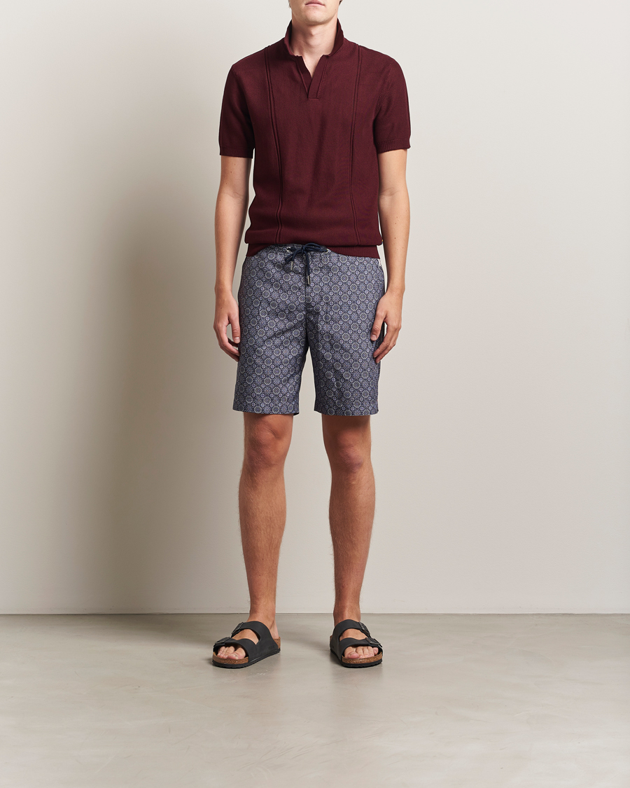 Uomini | Polo | Orlebar Brown | Horton Pique Texture Polo Damson