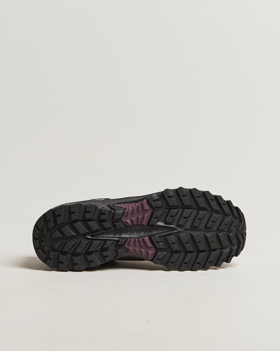 Uomini | Saucony Grid Peak Trail Sneaker Black/Wine | Saucony | Grid Peak Trail Sneaker Black/Wine