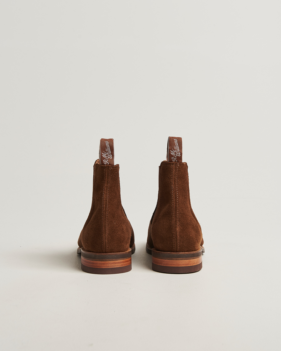 Uomini | Stivali | R.M.Williams | Comfort Craftsman G Boot Dark Cedar Suede