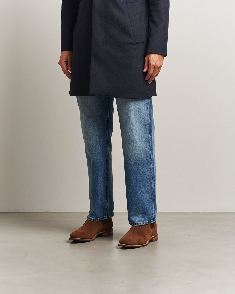 Uomini | Stivali | R.M.Williams | Comfort Craftsman G Boot Dark Cedar Suede