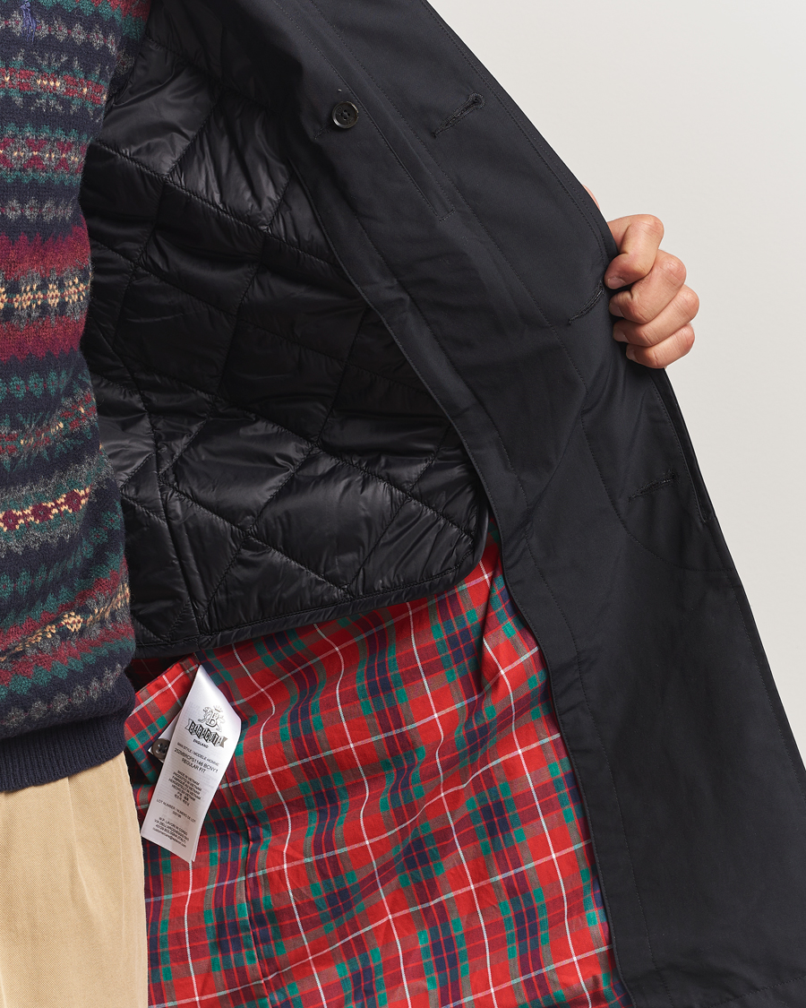 Uomini | Giacche | Baracuta | G10 Detachable Cloth Coat Dark Navy