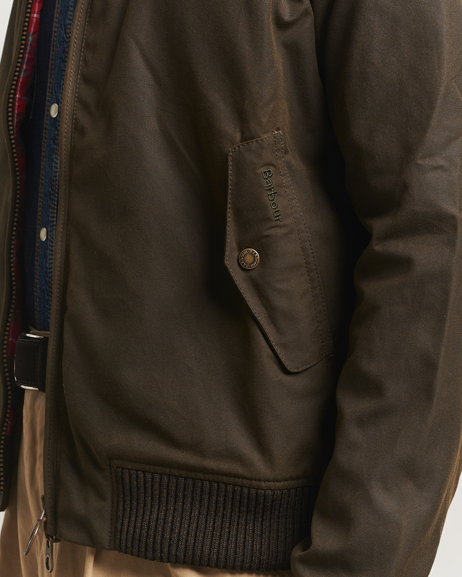 Uomini | Giacche | Baracuta | Barbour x Porton Waxed Jacket Olive