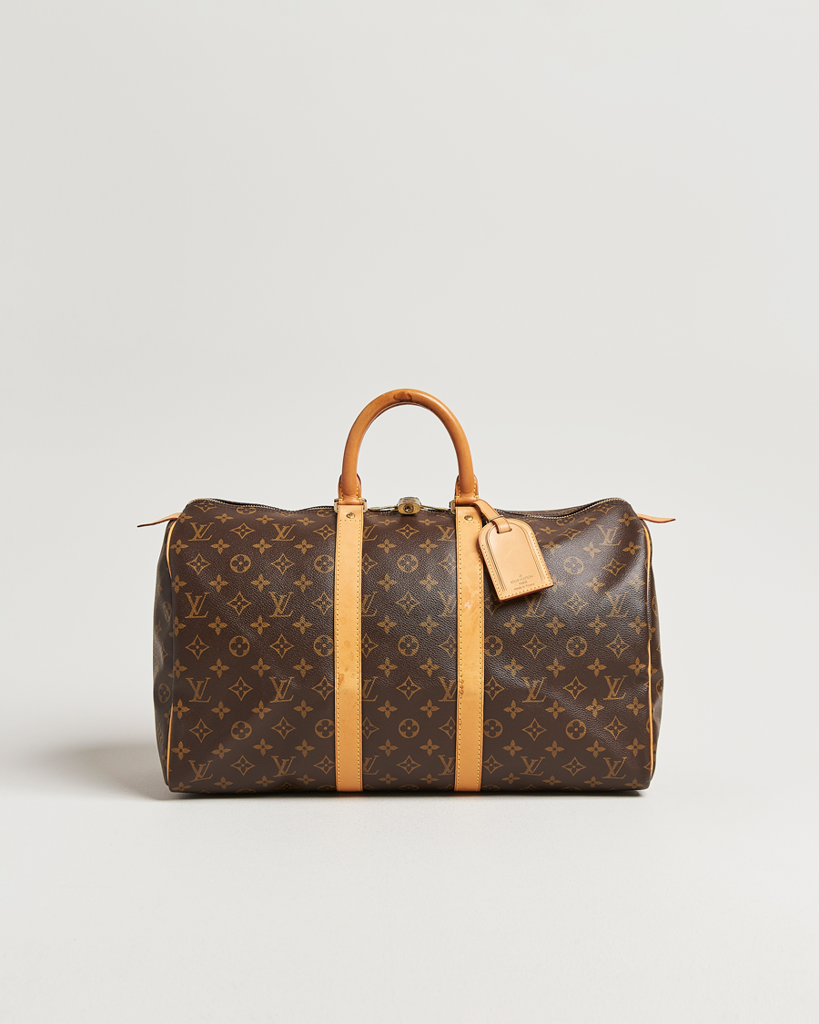 Uomini | Pre-Owned & Vintage Bags | Louis Vuitton Pre-Owned | Keepall 45 Monogram