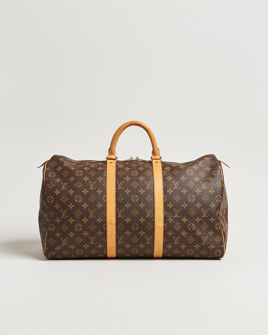 Uomini | Pre-Owned & Vintage Bags | Louis Vuitton Pre-Owned | Keepall 50 Monogram