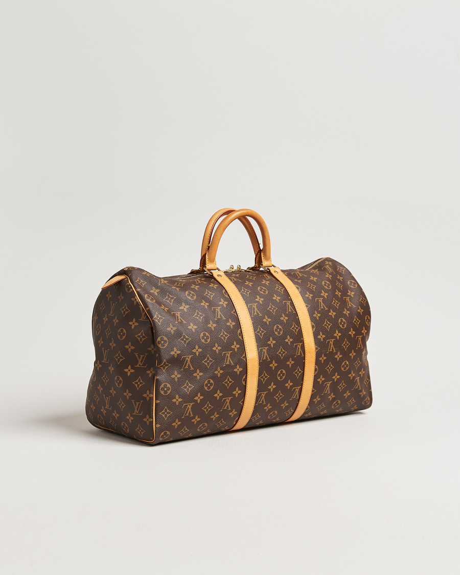 Uomini | Pre-Owned & Vintage Bags | Louis Vuitton Pre-Owned | Keepall 50 Monogram