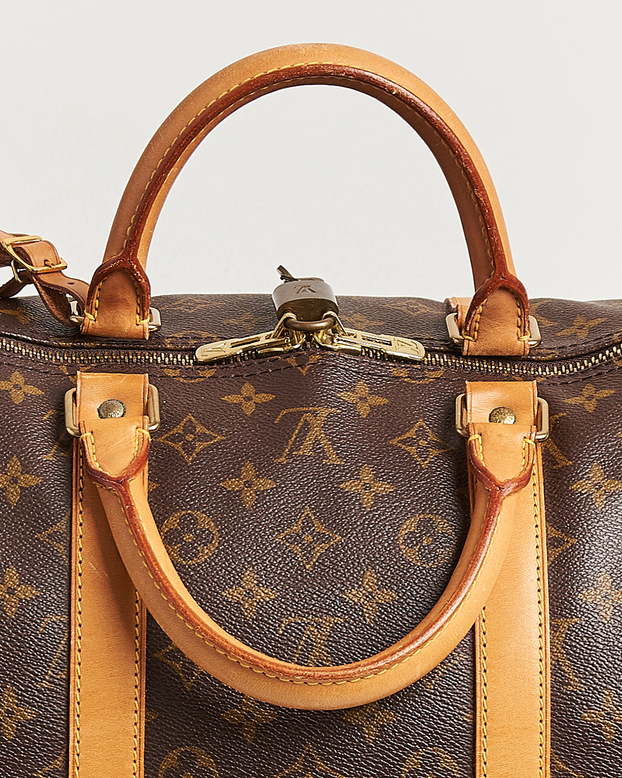 Uomini | Louis Vuitton Pre-Owned Keepall Bandoulière 55 Monogram | Louis Vuitton Pre-Owned | Keepall Bandoulière 55 Monogram