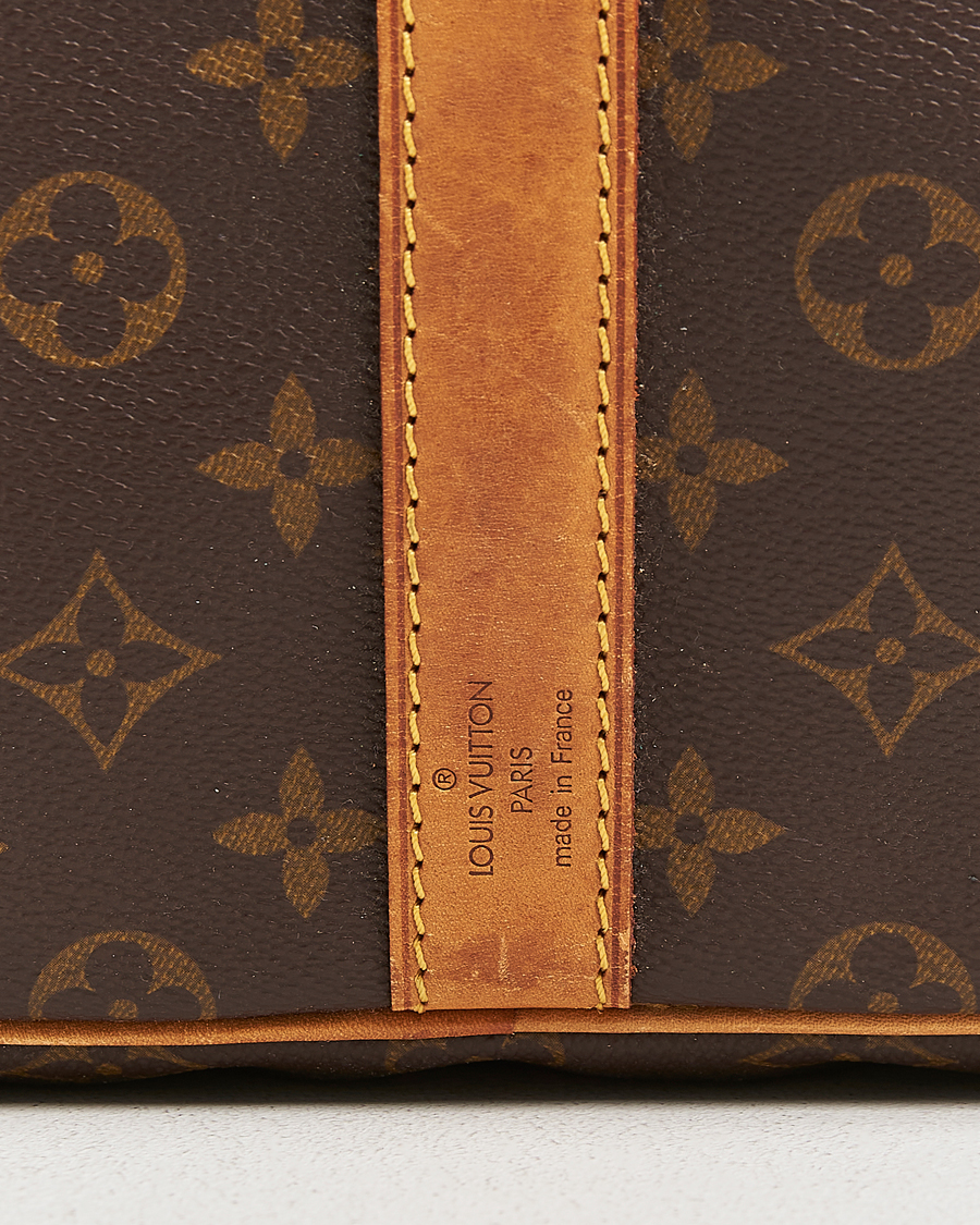 Uomini | Louis Vuitton Pre-Owned Keepall Bandoulière 55 Monogram | Louis Vuitton Pre-Owned | Keepall Bandoulière 55 Monogram