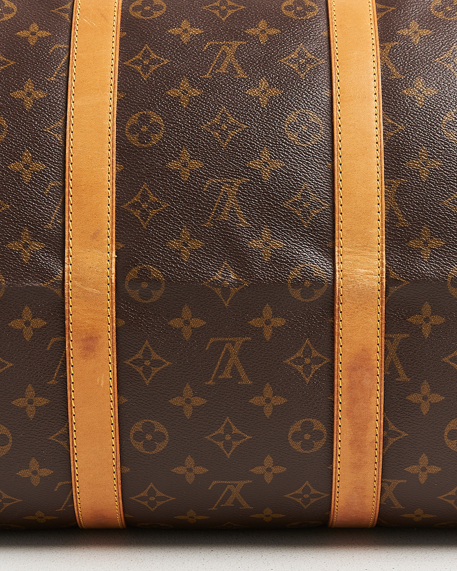 Uomini | Louis Vuitton Pre-Owned Keepall Bandoulière 55 Monogram | Louis Vuitton Pre-Owned | Keepall Bandoulière 55 Monogram