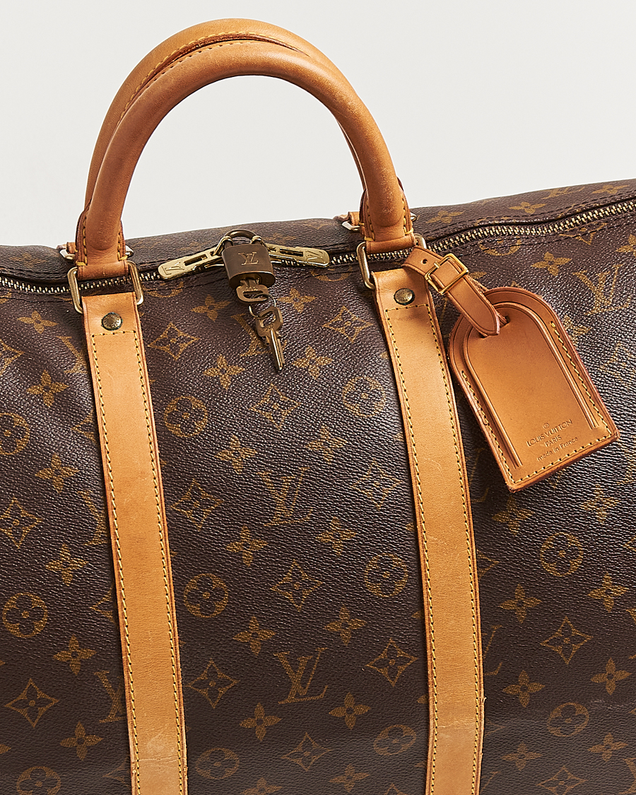 Uomini | Louis Vuitton Pre-Owned Keepall Bandoulière 55 Monogram | Louis Vuitton Pre-Owned | Keepall Bandoulière 55 Monogram
