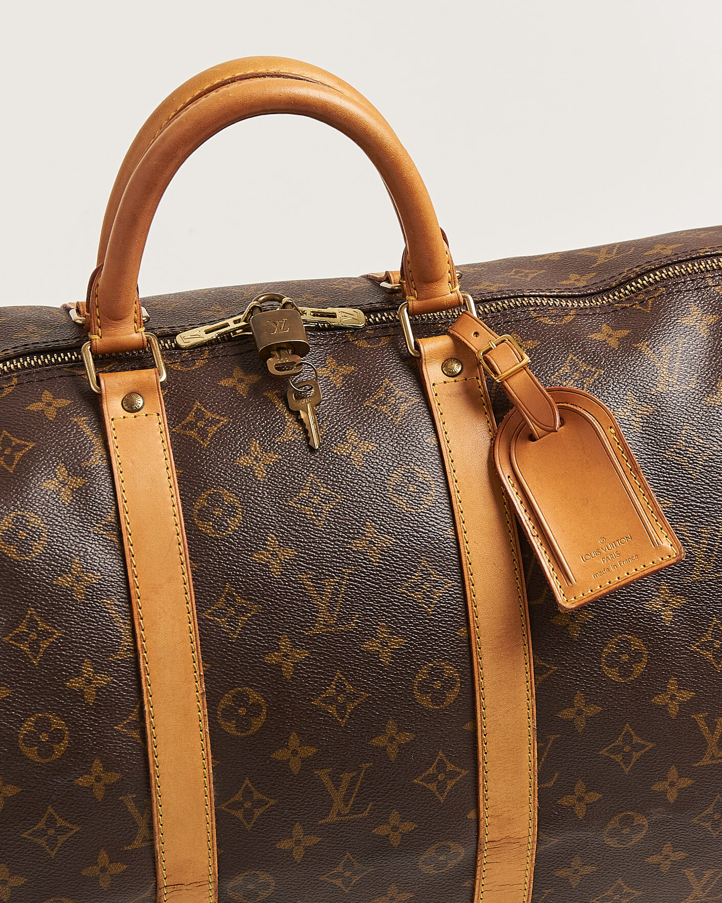 Uomini | Pre-Owned & Vintage Bags | Louis Vuitton Pre-Owned | Keepall Bandoulière 55 Monogram