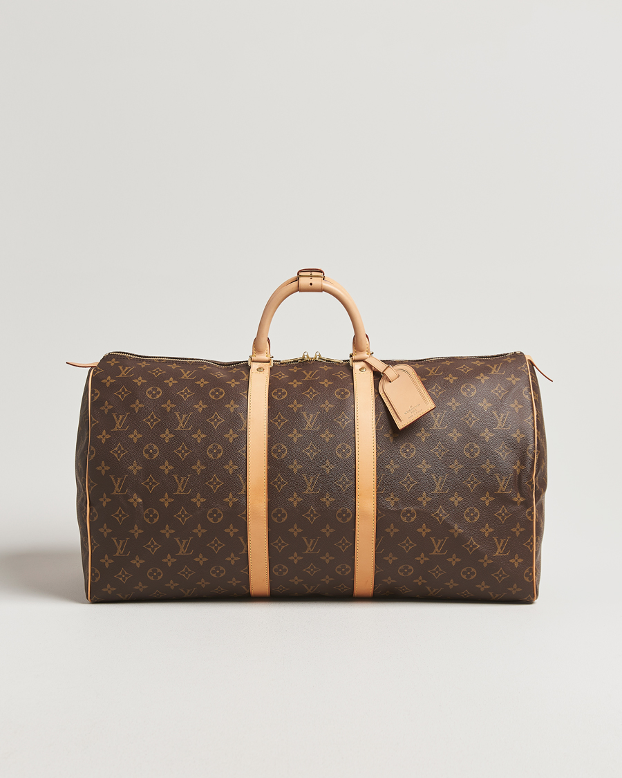 Uomini | Louis Vuitton Pre-Owned Keepall 55 Monogram | Louis Vuitton Pre-Owned | Keepall 55 Monogram