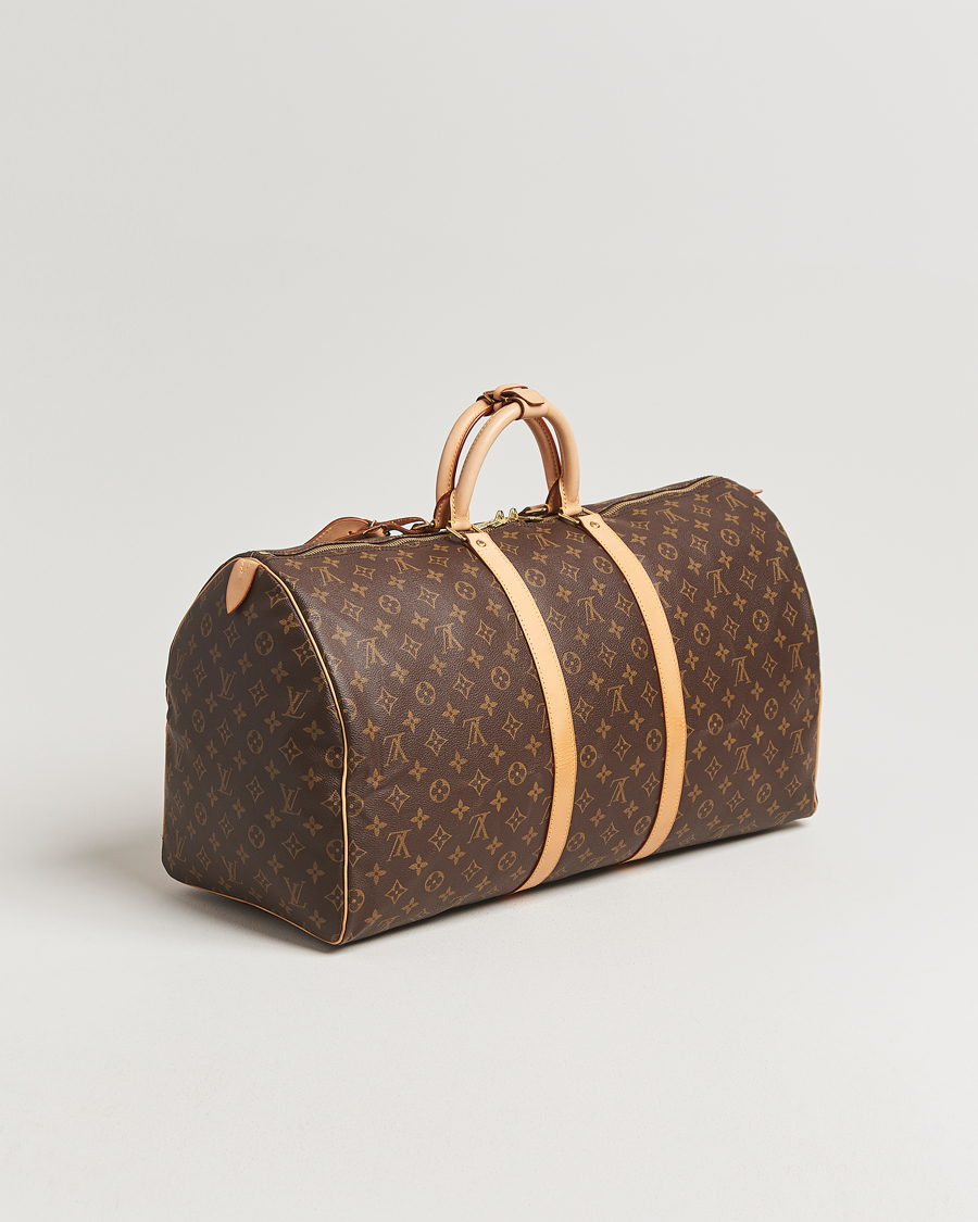 Uomini | Louis Vuitton Pre-Owned Keepall 55 Monogram | Louis Vuitton Pre-Owned | Keepall 55 Monogram