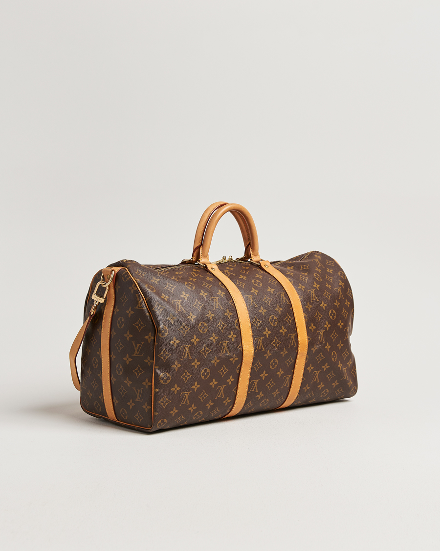 Uomini | Louis Vuitton Pre-Owned Keepall Bandoulière 50 Monogram | Louis Vuitton Pre-Owned | Keepall Bandoulière 50 Monogram
