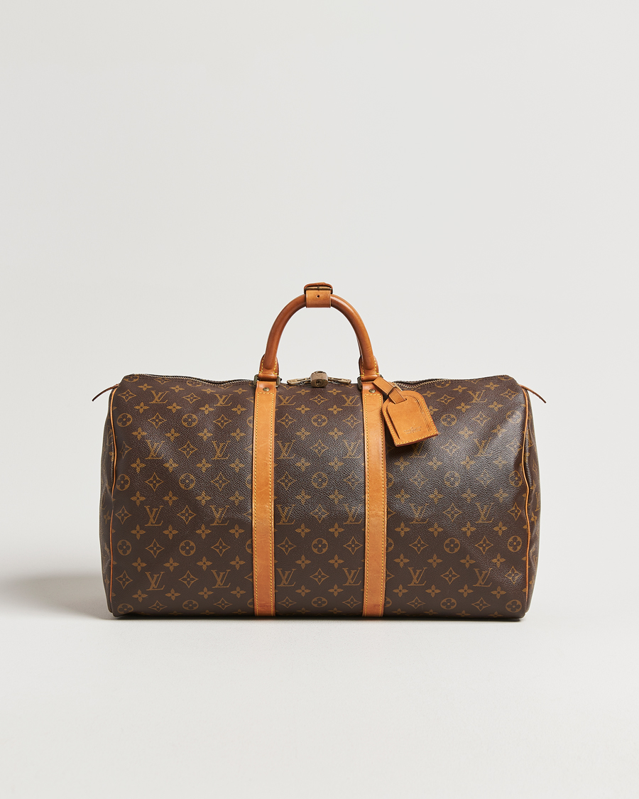 Uomini | Pre-Owned & Vintage Bags | Louis Vuitton Pre-Owned | Keepall 50 Monogram