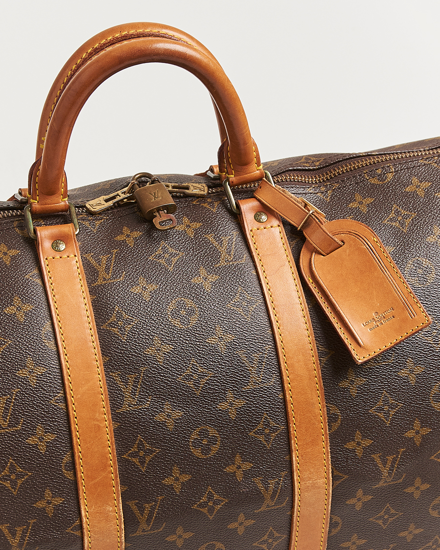 Uomini | Pre-Owned & Vintage Bags | Louis Vuitton Pre-Owned | Keepall 50 Monogram