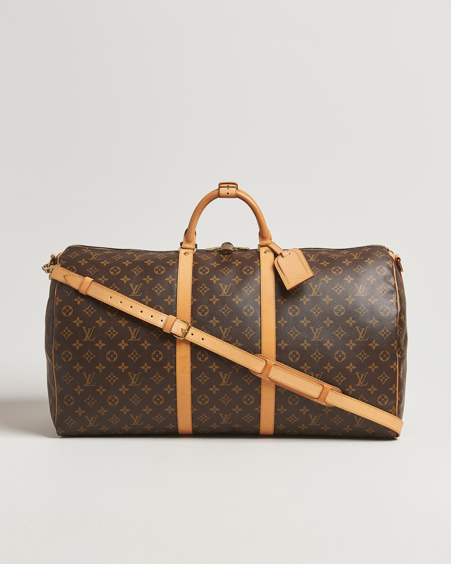 Uomini | Louis Vuitton Pre-Owned Keepall Bandoulière 60 Monogram | Louis Vuitton Pre-Owned | Keepall Bandoulière 60 Monogram