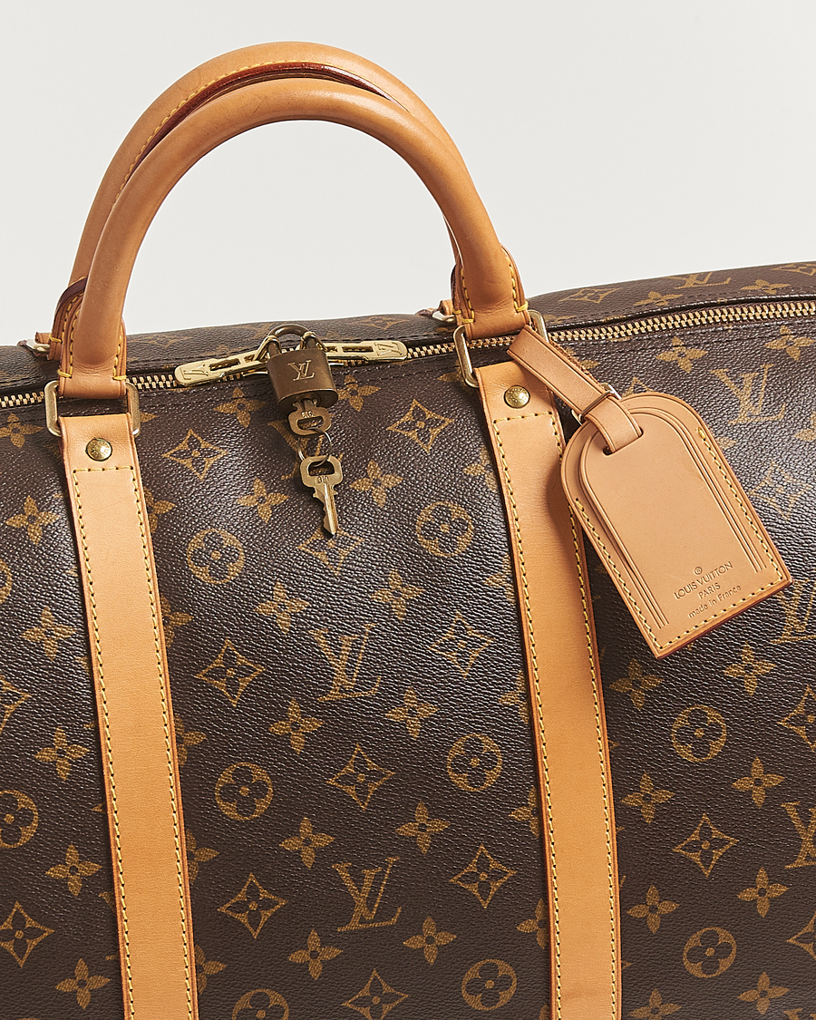 Uomini | Louis Vuitton Pre-Owned Keepall Bandoulière 60 Monogram | Louis Vuitton Pre-Owned | Keepall Bandoulière 60 Monogram