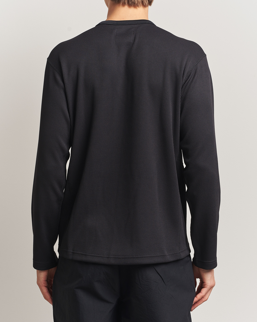 Uomini | T-shirt | Snow Peak | Dry Thermal Long Sleeve T-Shirt Black