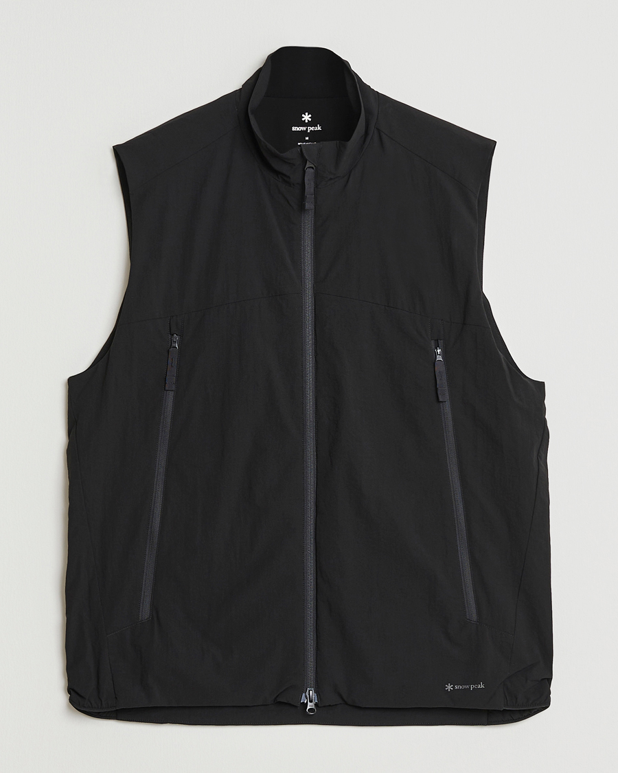 Uomini | Gilet | Snow Peak | Breathable Insulated Vest Black