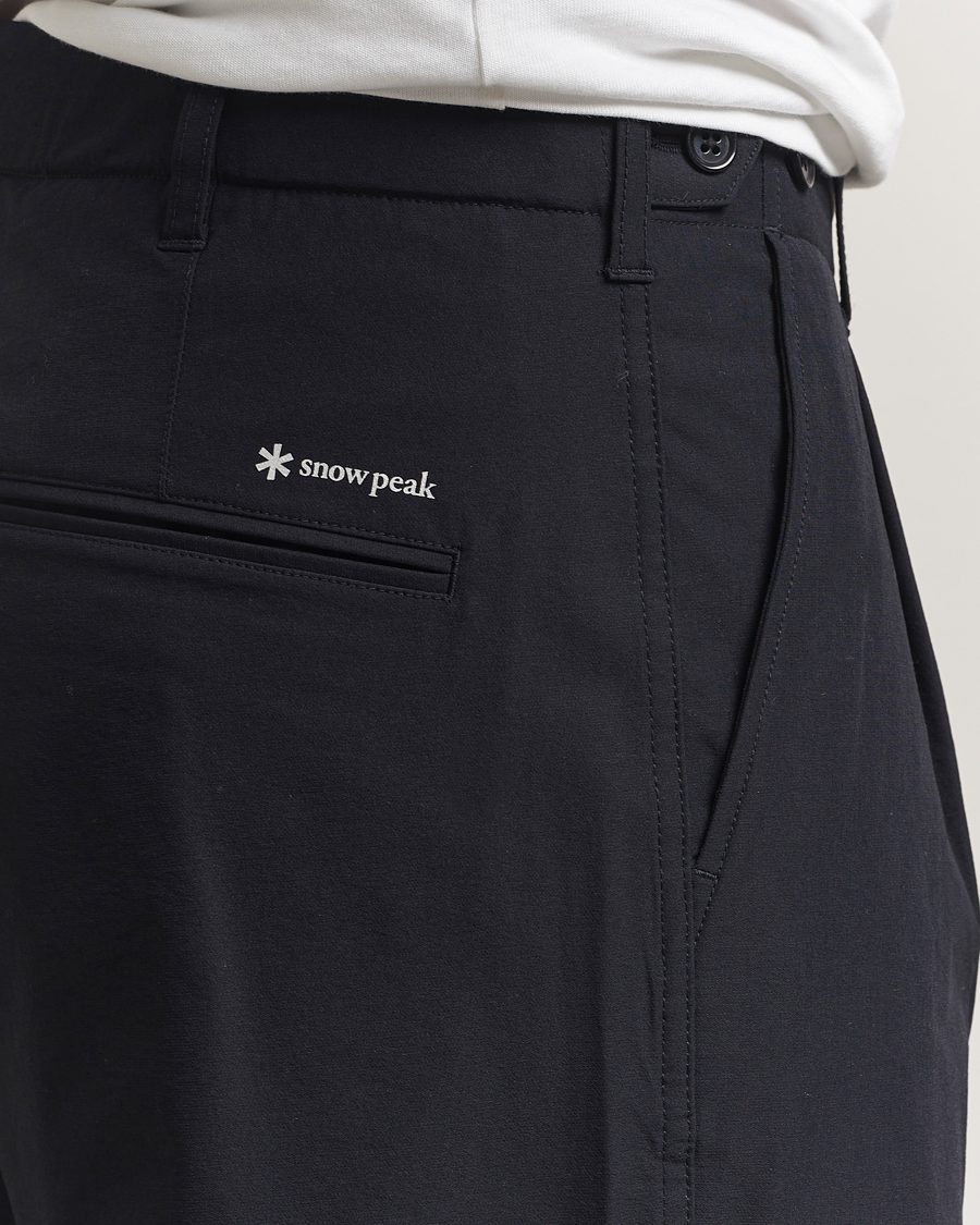 Uomini | Pantaloni | Snow Peak | Water Repellent Pants Black