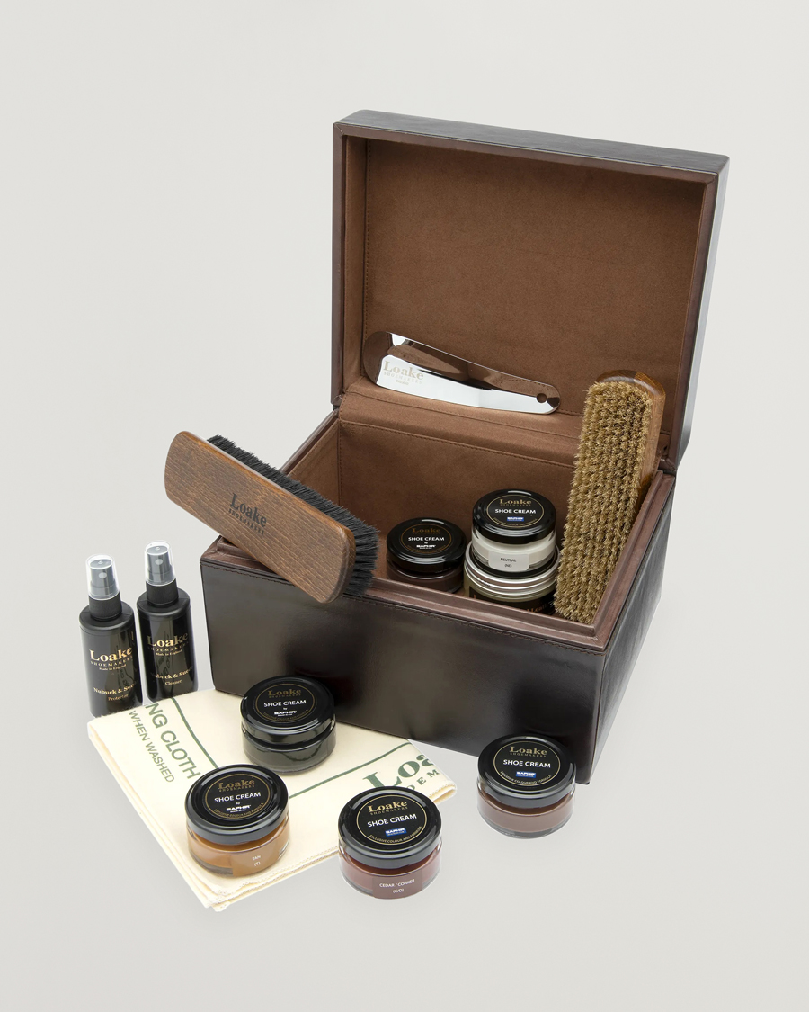 Uomini | Cura delle scarpe | Loake Shoemakers | Saphir Valet Box