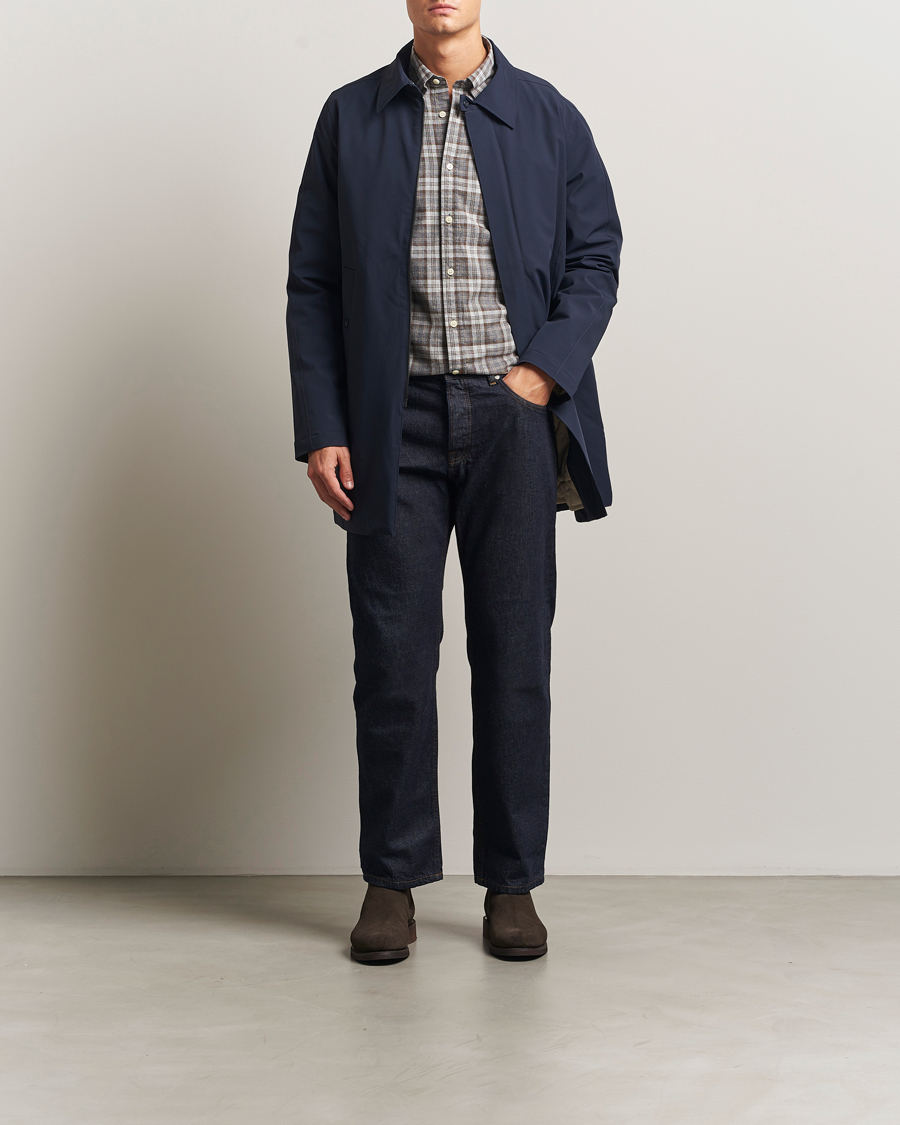 Uomini | Giacche | Morris | Grant Car Coat Navy