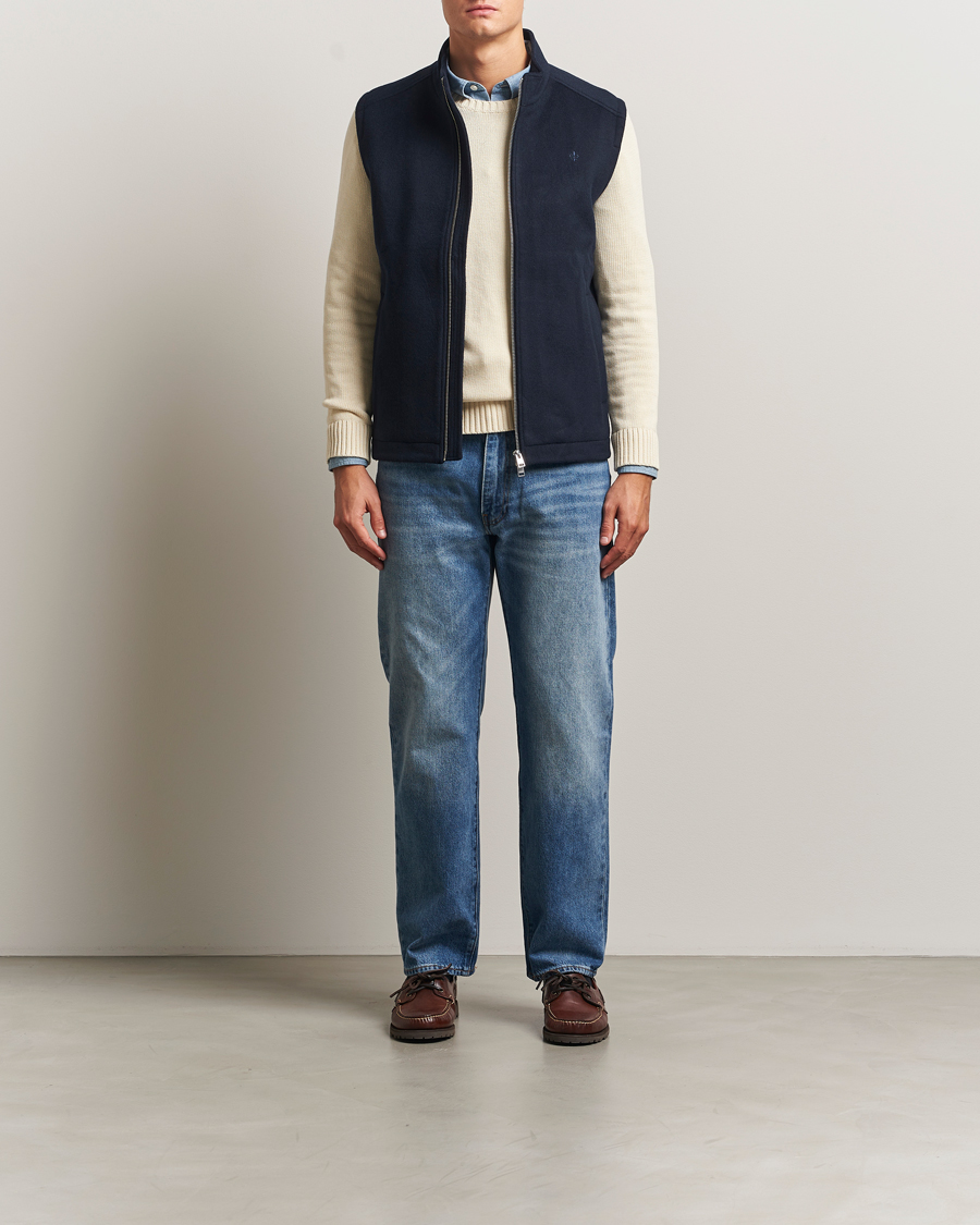 Uomini | Gilet | Morris | Humphrey Vest Old Blue