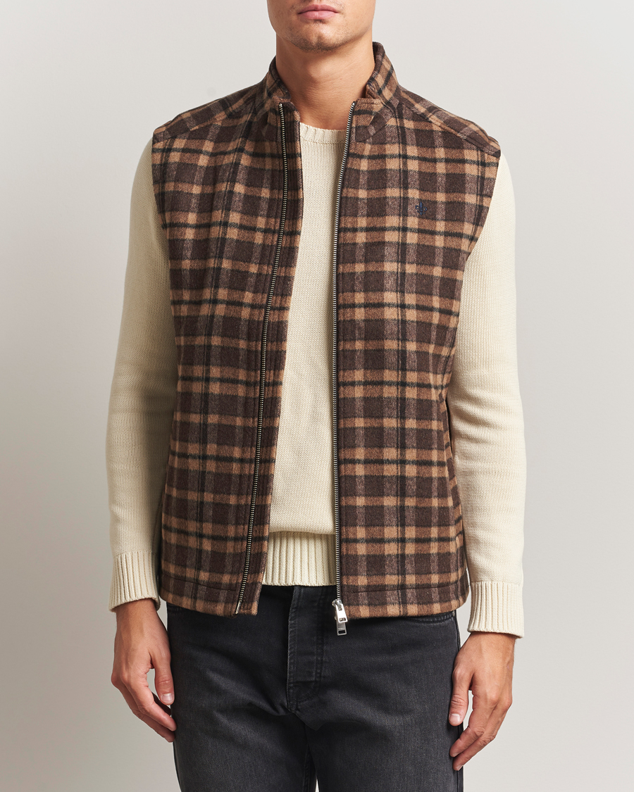 Uomini | Gilet | Morris | Humphrey Vest Brown