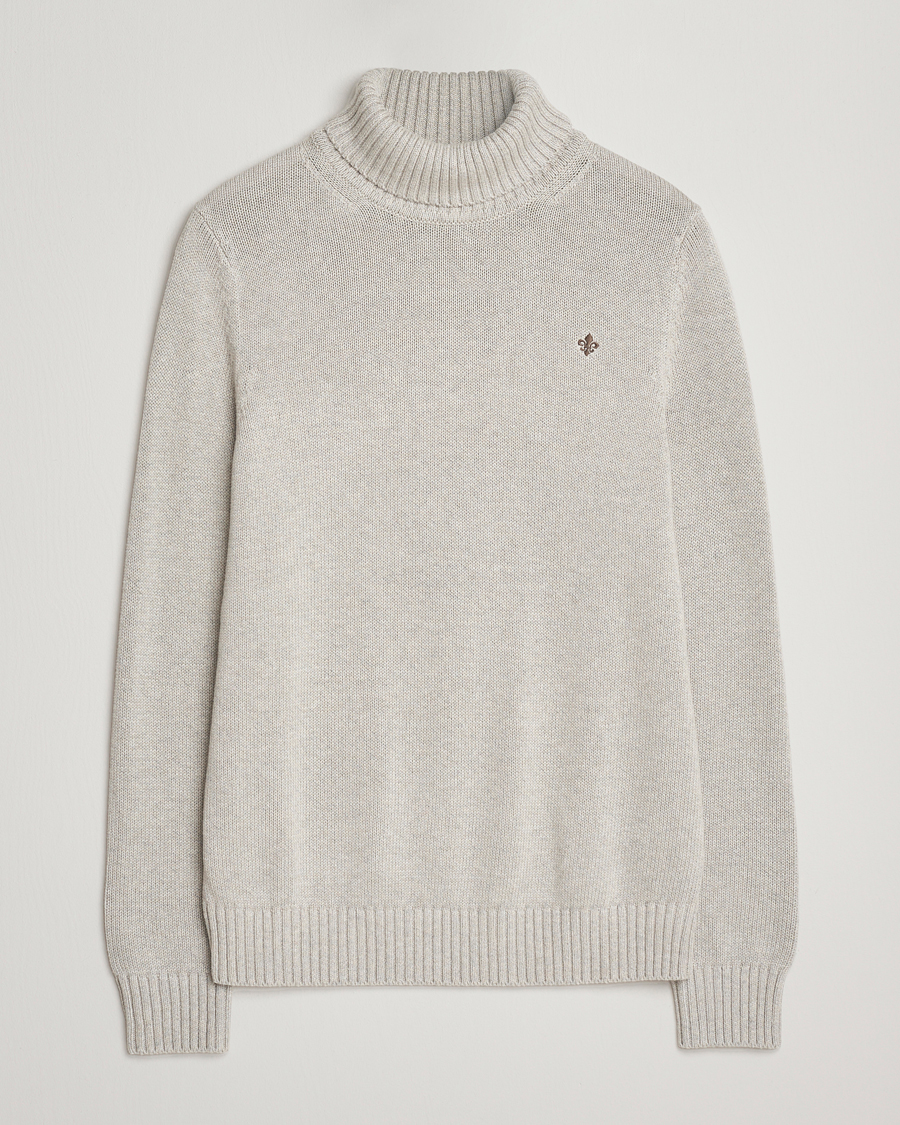 Uomini | Maglieria | Morris | Howard Roller Neck Khaki