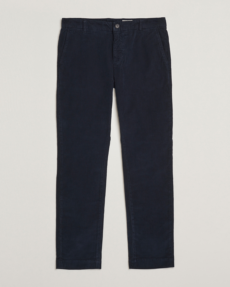 Uomini | Pantaloni | Morris | Jeffrey Cord Chinos Navy