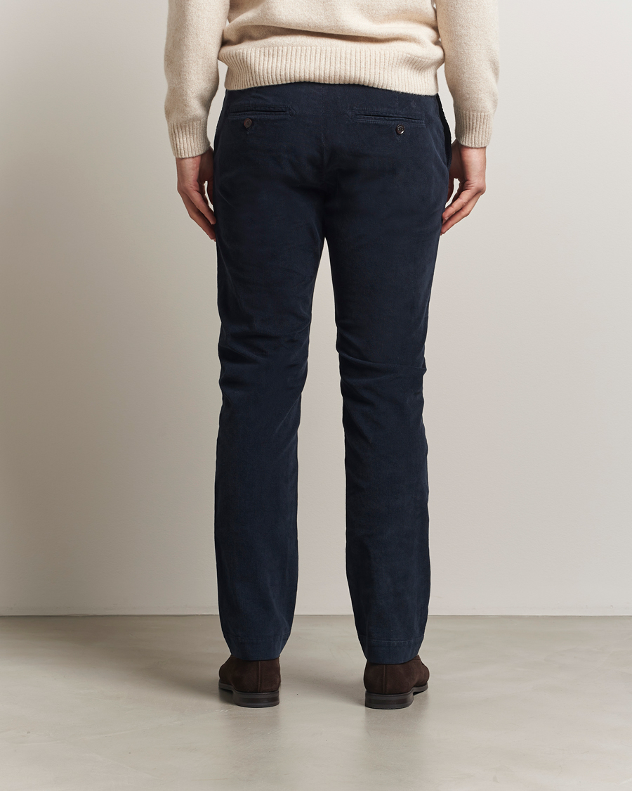 Uomini | Pantaloni | Morris | Jeffrey Cord Chinos Navy