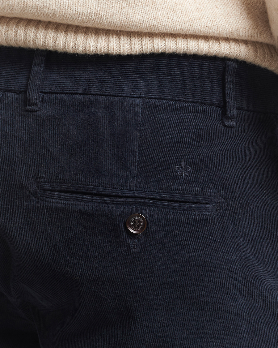Uomini | Pantaloni | Morris | Jeffrey Cord Chinos Navy