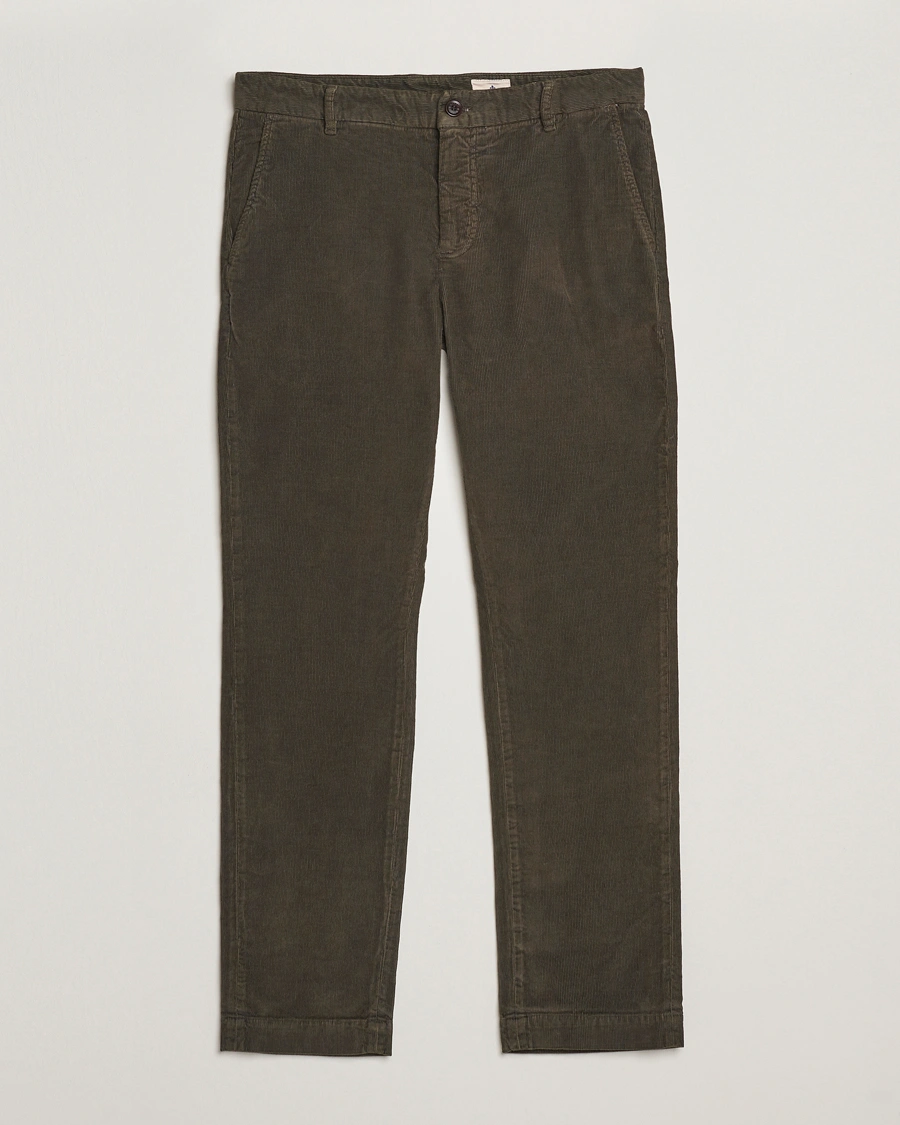 Uomini | Pantaloni | Morris | Jeffrey Cord Chinos Olive