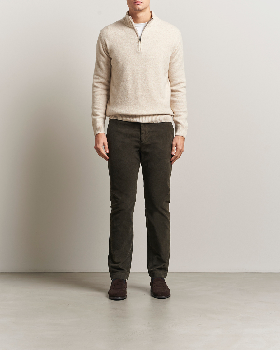 Uomini | Pantaloni | Morris | Jeffrey Cord Chinos Olive