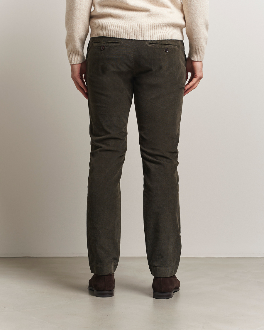 Uomini | Pantaloni | Morris | Jeffrey Cord Chinos Olive