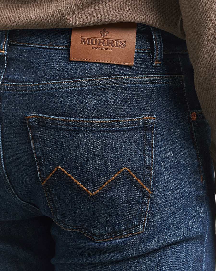 Uomini | Pantaloni | Morris | Steve Stretch Jeans Two Year Wash