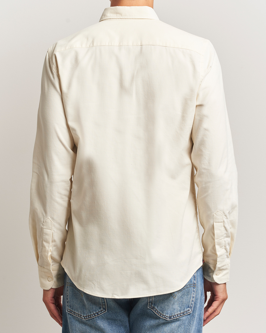 Uomini | Camicie | Morris | Douglas Corduroy Shirt Off White