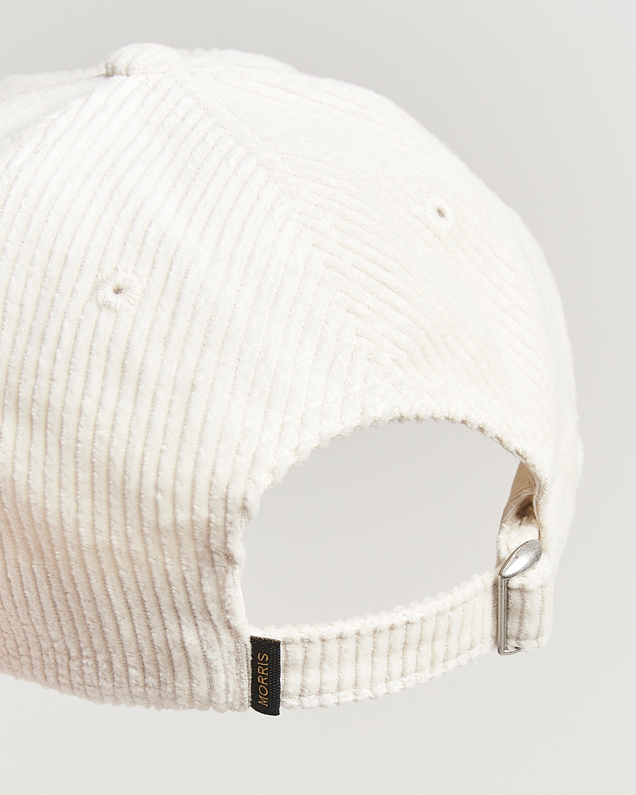 Uomini | Morris Lily Corduroy Cap Off White | Morris | Lily Corduroy Cap Off White