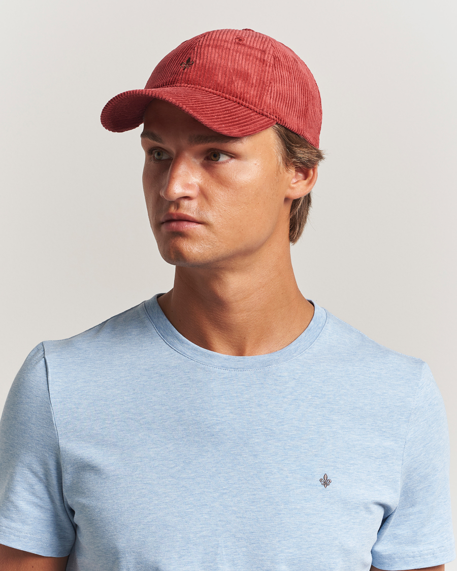 Uomini | Morris Lily Corduroy Cap Red | Morris | Lily Corduroy Cap Red